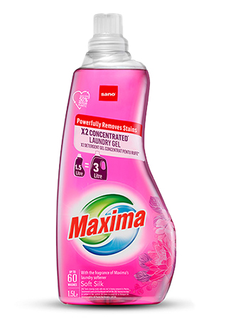 Фото - Гель для стирки Sano Maxima Soft Silk 1.5 л (7290102992928)