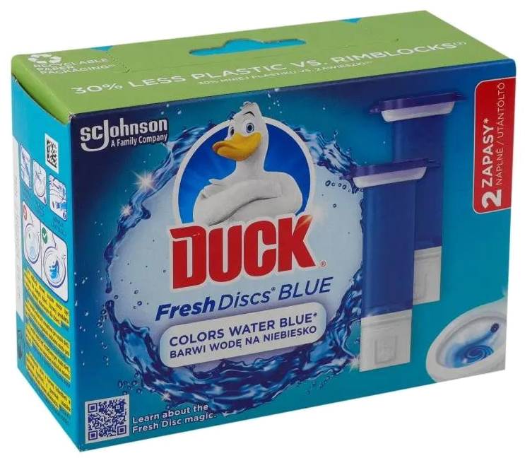 Туалетний блок SC Johnson Blue змінний 2 шт. (5000204331394)
