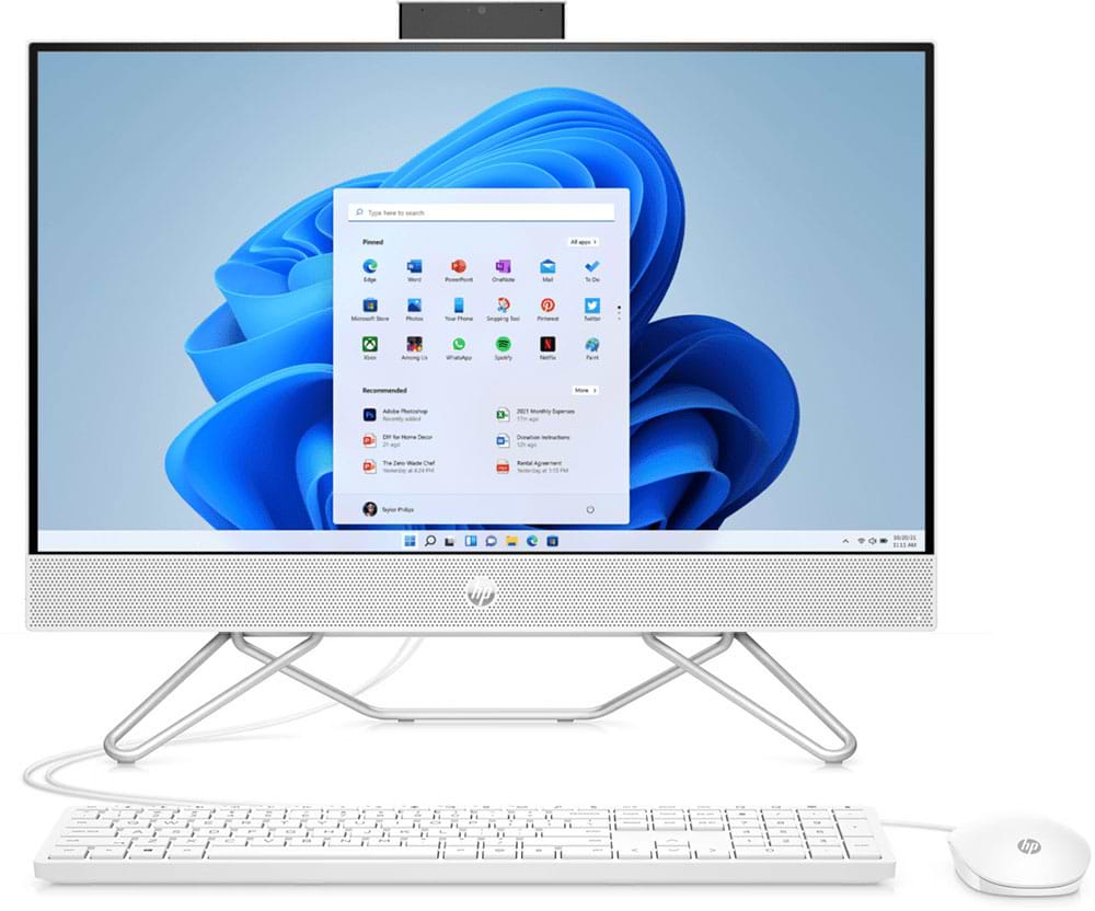 Микроповреждение - Компьютер-моноблок HP ProOne 240 G9 (6B1Z1EA) Starry White