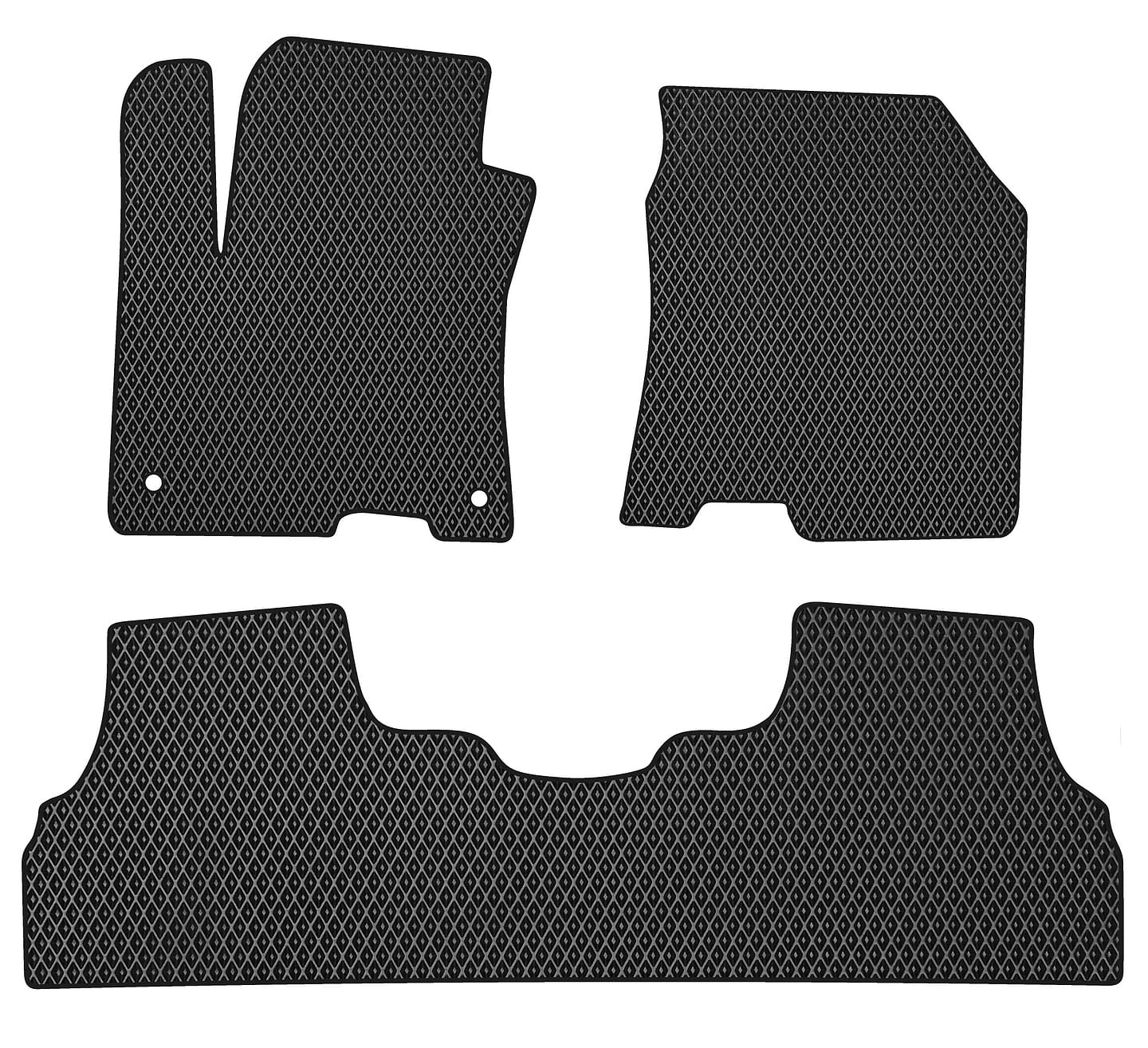 EVA коврики в салон авто EVAtech для Kona Electric Hyundai 2017-2023 1 поколение SUV EU HY1505ZV3KH2RBB