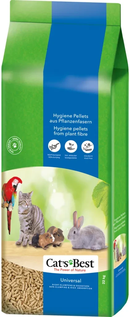 Наповнювач деревний Cat’s Best Universal 40 л 22 кг (4002973000472)