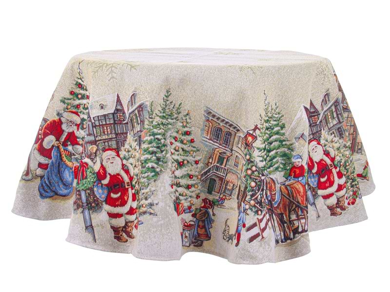 Скатерть круглая Lefard Village 140 см (732-066)