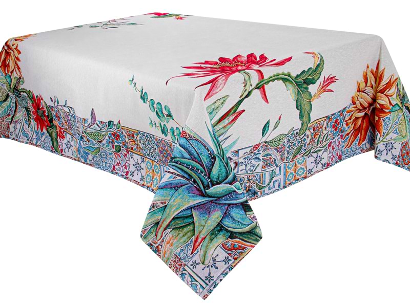 Скатертина квадратна Lefard Bromelia 140х140 см (732-098)
