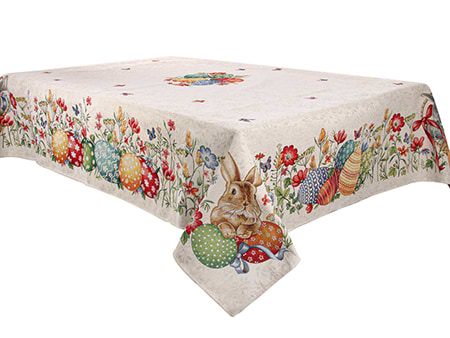 Скатертина прямокутна Lefard Кролик 140x260 см (732-122)