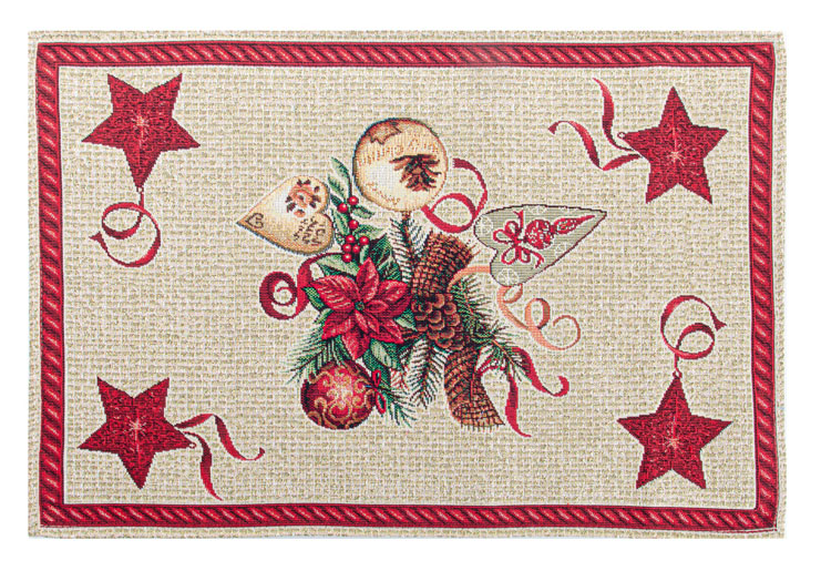 Салфетка для сервировки Lefard Santa claus 35x50 см (732-187)