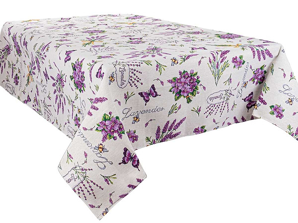 Фото - Скатерть квадратная Lefard Violet 100х100 см (732-307)