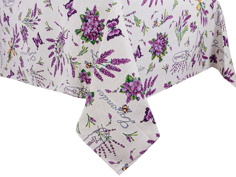 Фото - Скатерть квадратная Lefard Violet 100х100 см (732-307)