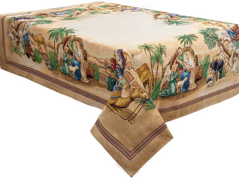 Скатерть прямоугольная Lefard sagrada familia lurex 140х120 см (732-318)