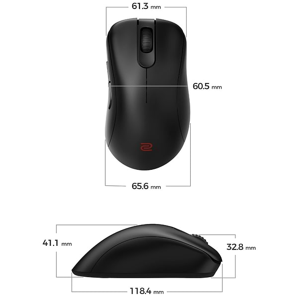 Фото - Мышь беспроводная игровая Zowie EC3-DW Black (9H.N4WBE.A2E)