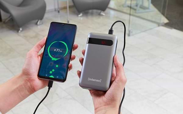 Фото - Батарея мобільна Intenso PD20000 Quick Charge black 20000mAh