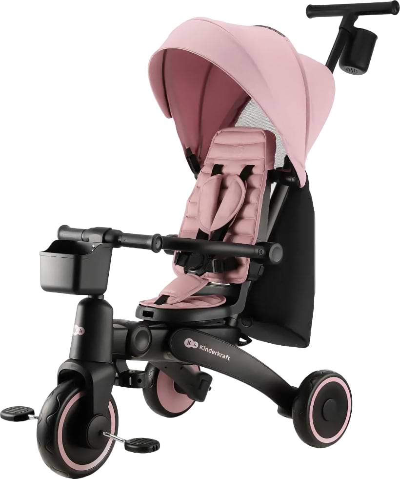 Купить Трёхколёсный велосипед Kinderkraft Jazz 2 Pink (KRJAZZ02PNK0000) - Фото 1 Трёхколёсный велосипед Kinderkraft Jazz 2 Pink (KRJAZZ02PNK0000) - Фото 1