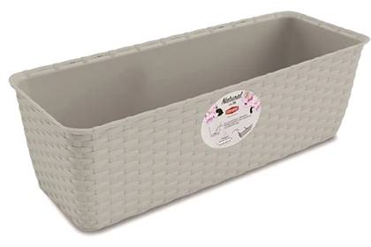 Вазон Stefanplast NATURAL 50х18х16см 73760