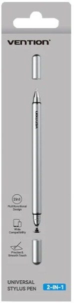 Фото - Стилус Vention 2-в-1 Stylus Pen Gray (KQMH0)