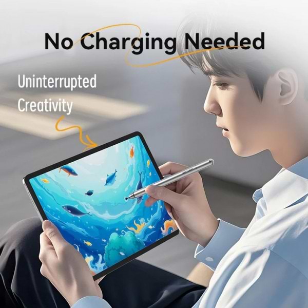 Фото - Стилус Vention 2-в-1 Stylus Pen Gray (KQMH0)