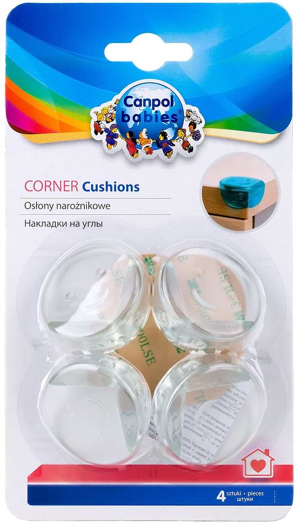 Фото - Захист на кути накладка Canpol babies 4 шт. (74/012)