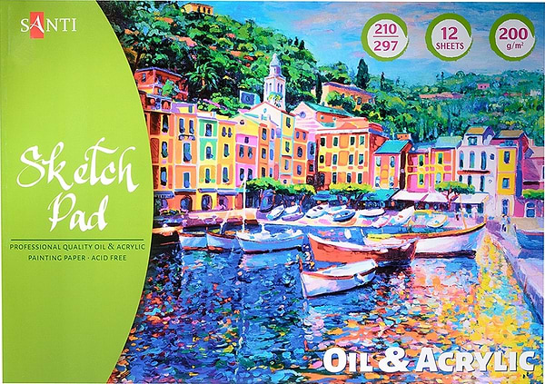 Фото - Альбом для рисования Santi 12 арк. (742548)