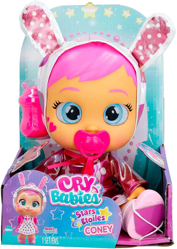 Фото - Інтерактивний пупс Cry Babies CB. ЗІРКИ. Плакса Коні з сяючими очами 30 см (911376)
