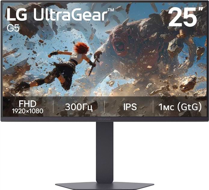 Монітор ігровий LG 25G550B-B
