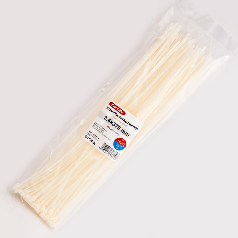 Набір хомутів CarLife 3,6x370 (W3.6x370)