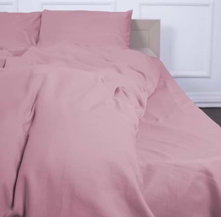 Простынь двуспальная MirSon Soft Elegance №15-1415 Coral Cloud 180х200 см (2200010913156)