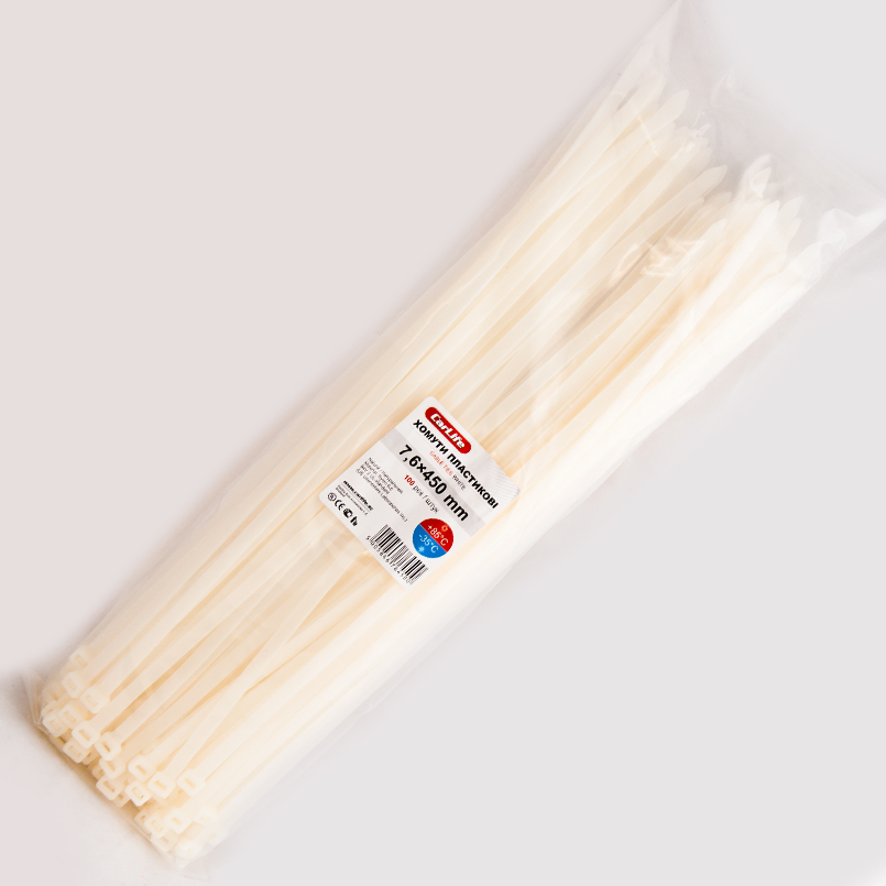 Набір хомутів CarLife 7.6x450 (W7.6x450)