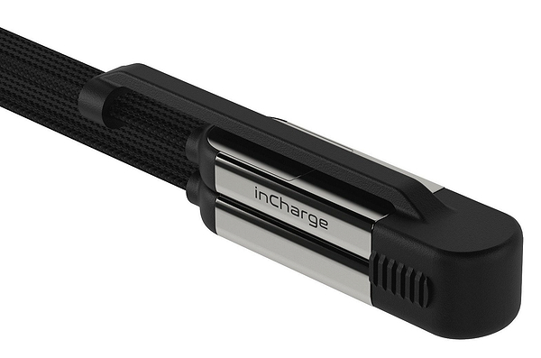 Фото - Кабель синхронізації даних Rolling Square 6in1, inCharge XL 3 м Black (XLL01R)