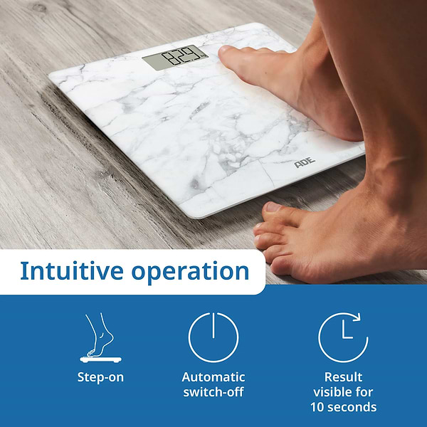 Фото - Весы напольные ADE Amina BE2306-5 White marble