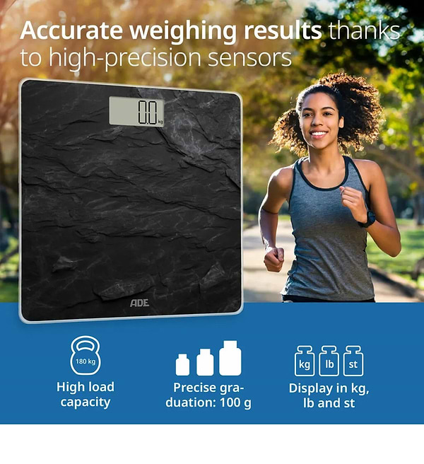 Фото - Весы напольные ADE Amina BE2306-4 Slate gray