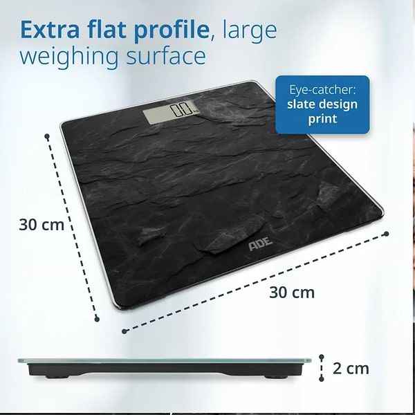 Фото - Весы напольные ADE Amina BE2306-4 Slate gray