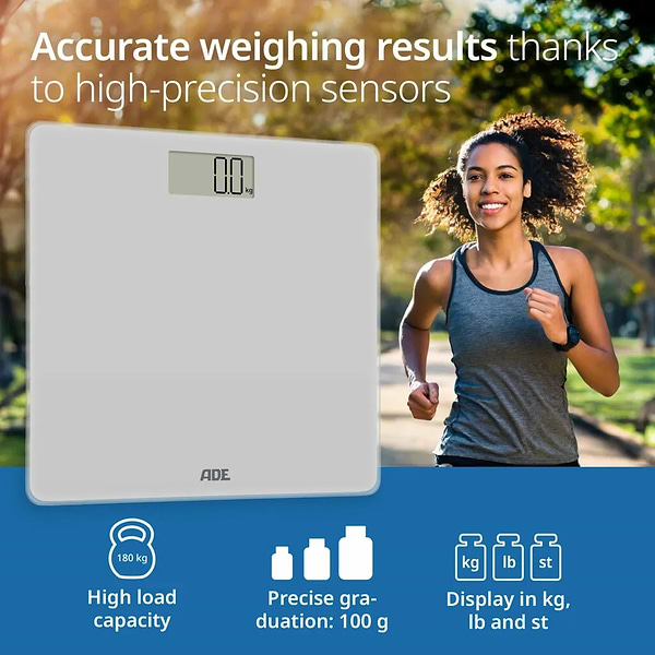 Фото - Весы напольные ADE Amina BE2306-3 Silvery