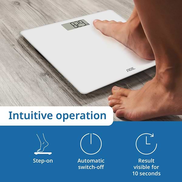 Фото - Весы напольные ADE Amina BE2306-2 білі