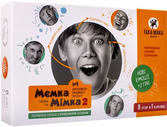 Настільна гра спілкування (3-4 роки) Taka Maka Мемка Мімка-2 (20002-UA) - Фото 1