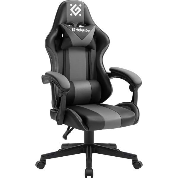Фото - Крісло для геймерів Defender Cosmic Black/Gray (64479)
