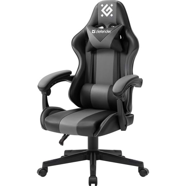Фото - Крісло для геймерів Defender Cosmic Black/Gray (64479)