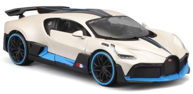 Колекційна машинка 1:24 Maisto "Bugatti Divo", масштаб 1:24 (31526  met. white)