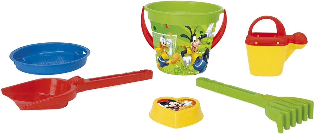 Купити Набір для гри в пісочниці Wader Міккі Маус Disney 6 ел. (77237) - Фото 1 Набір для гри в пісочниці Wader Міккі Маус Disney 6 ел. (77237) - Фото 1
