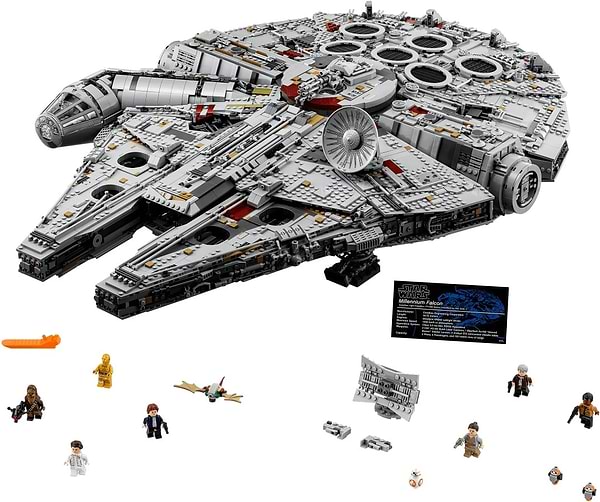 Фото - Конструктор LEGO Star Wars Сокол Тысячелетия (75192)