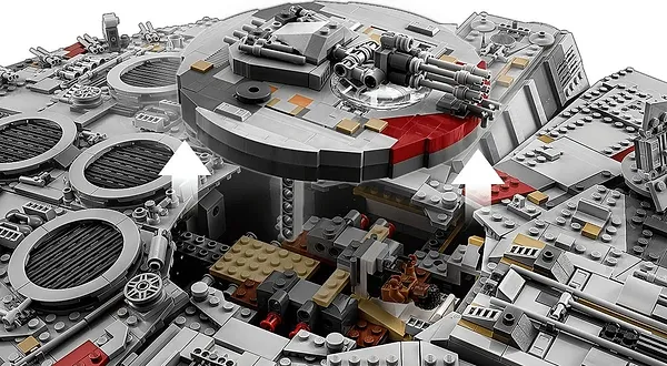 Фото - Конструктор LEGO Star Wars Сокол Тысячелетия (75192)