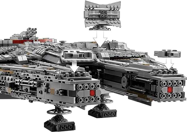 Фото - Конструктор LEGO Star Wars Сокол Тысячелетия (75192)