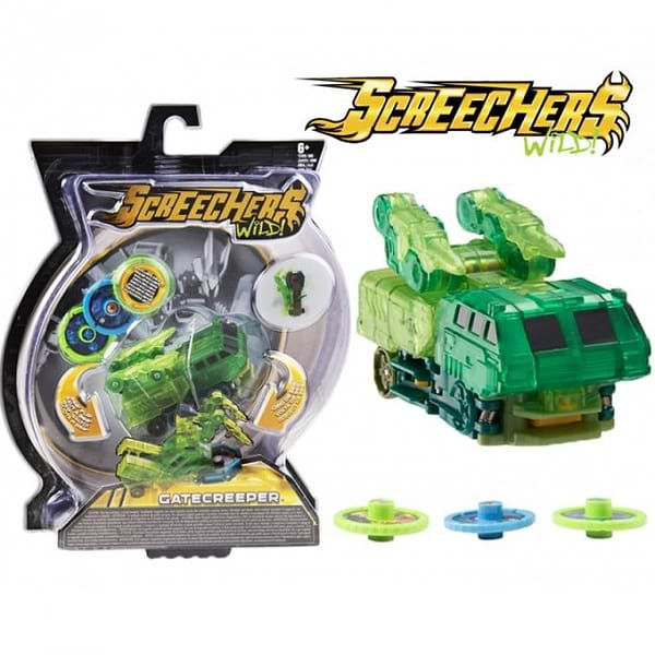 Фото - Машинка-трансформер Screechers Wild! L 2 - ГЕЙТКРИПЕР (EU683123)