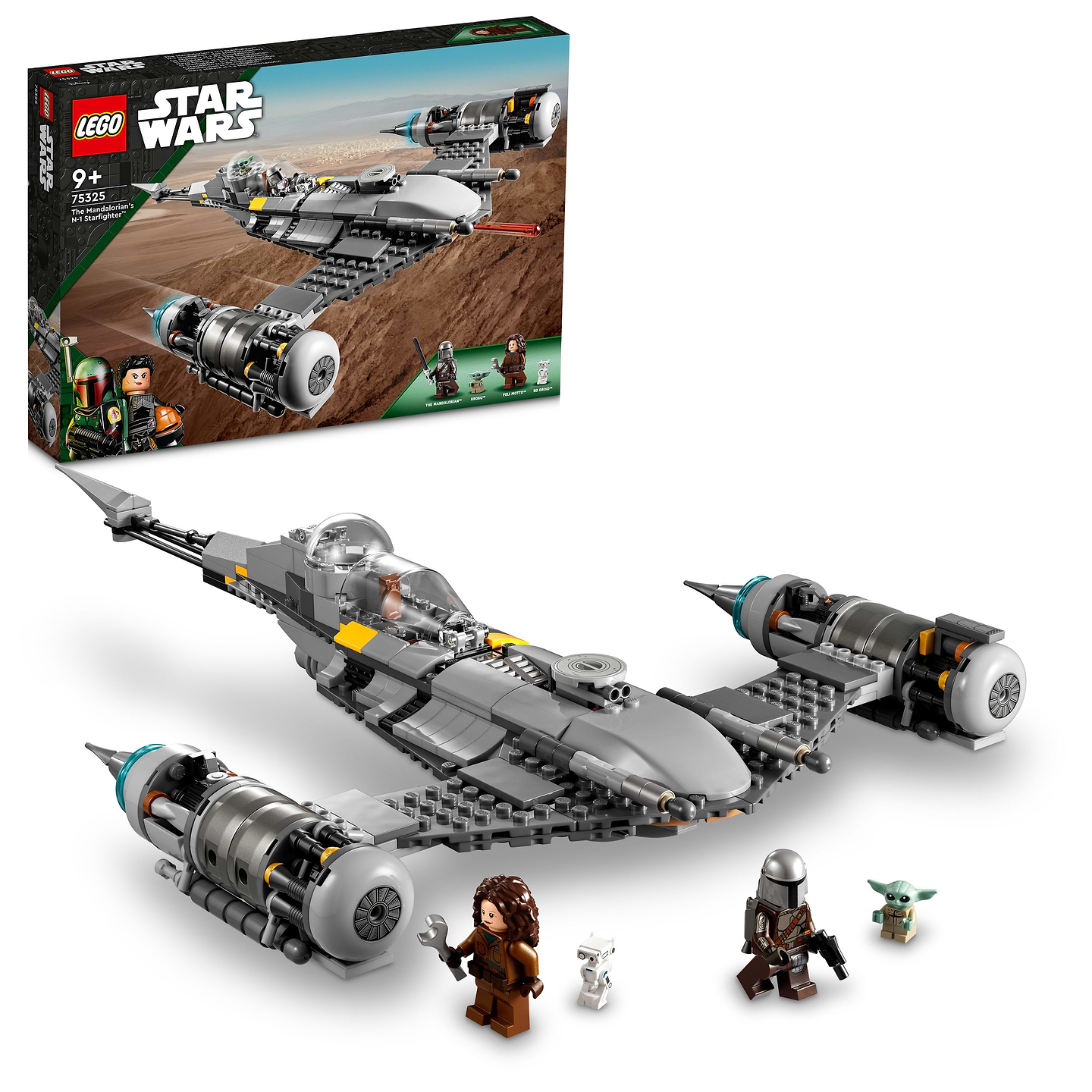 Конструктор LEGO Star Wars Мандалорський зоряний винищувач N-1 (75325) - Фото 1