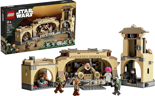 Фото - Конструктор LEGO Star Wars Тронный зал Бобы Фетта (75326)