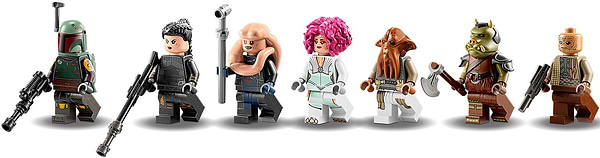 Фото - Конструктор LEGO Star Wars Тронный зал Бобы Фетта (75326)