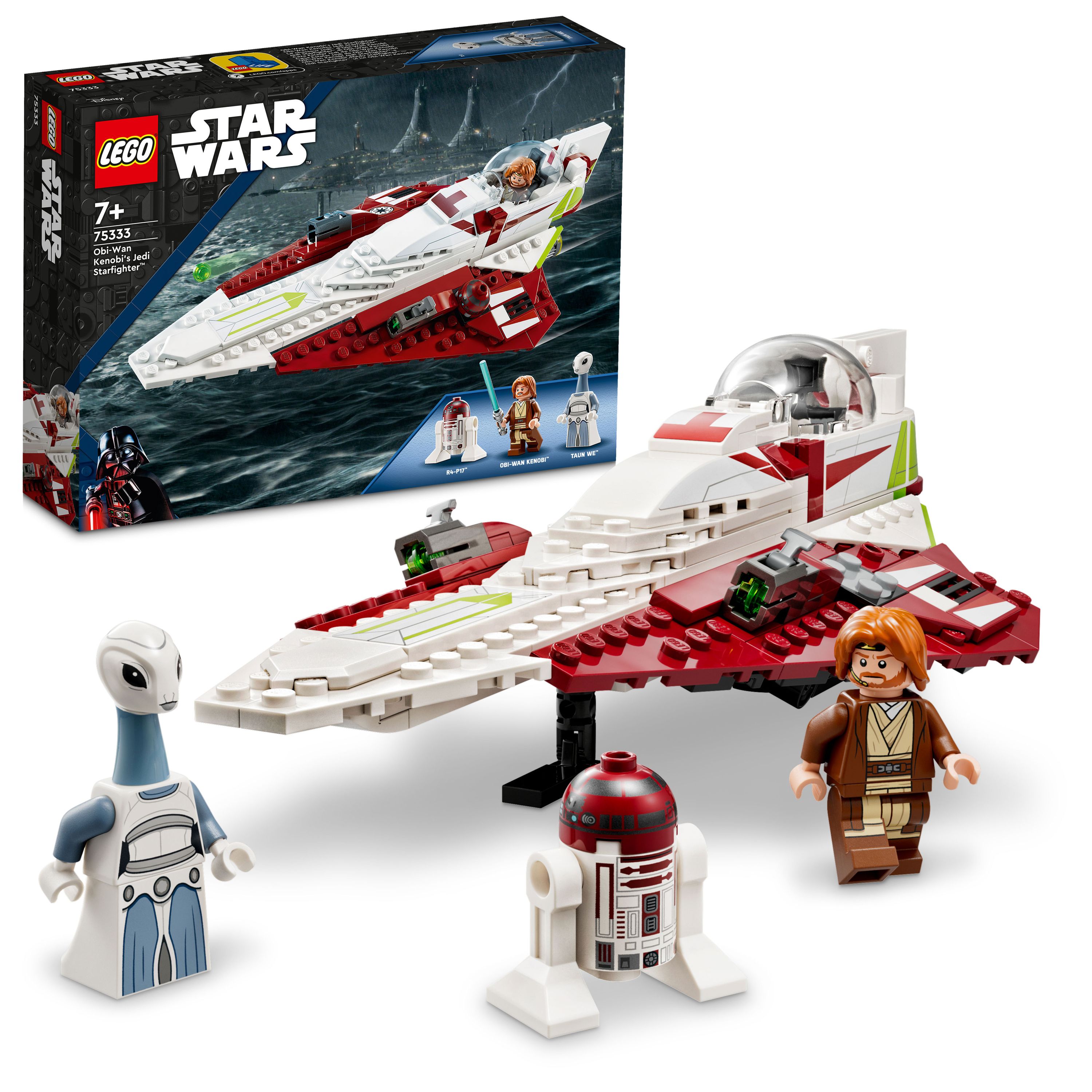Конструктор LEGO Star Wars TM Джедайський винищувач Обі-Вана Кенобі (75333) - Фото 1