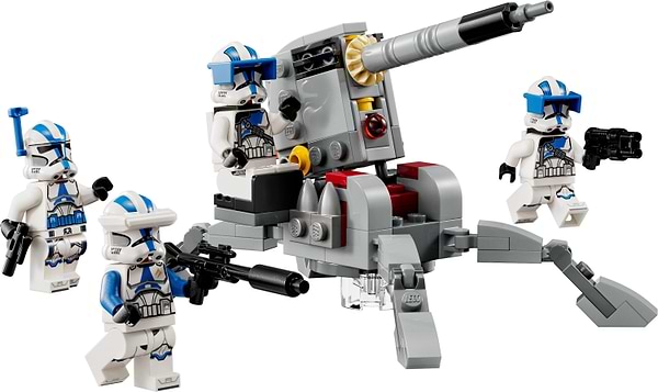 Фото - Конструктор LEGO Star Wars Боевой отряд бойцов-клонов 501-го легиона (75345)