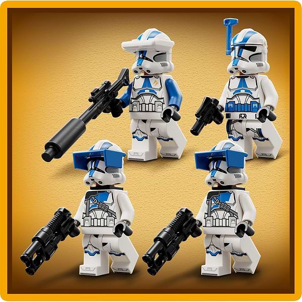 Фото - Конструктор LEGO Star Wars Боевой отряд бойцов-клонов 501-го легиона (75345)