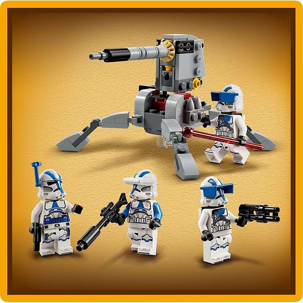 Фото - Конструктор LEGO Star Wars Боевой отряд бойцов-клонов 501-го легиона (75345)