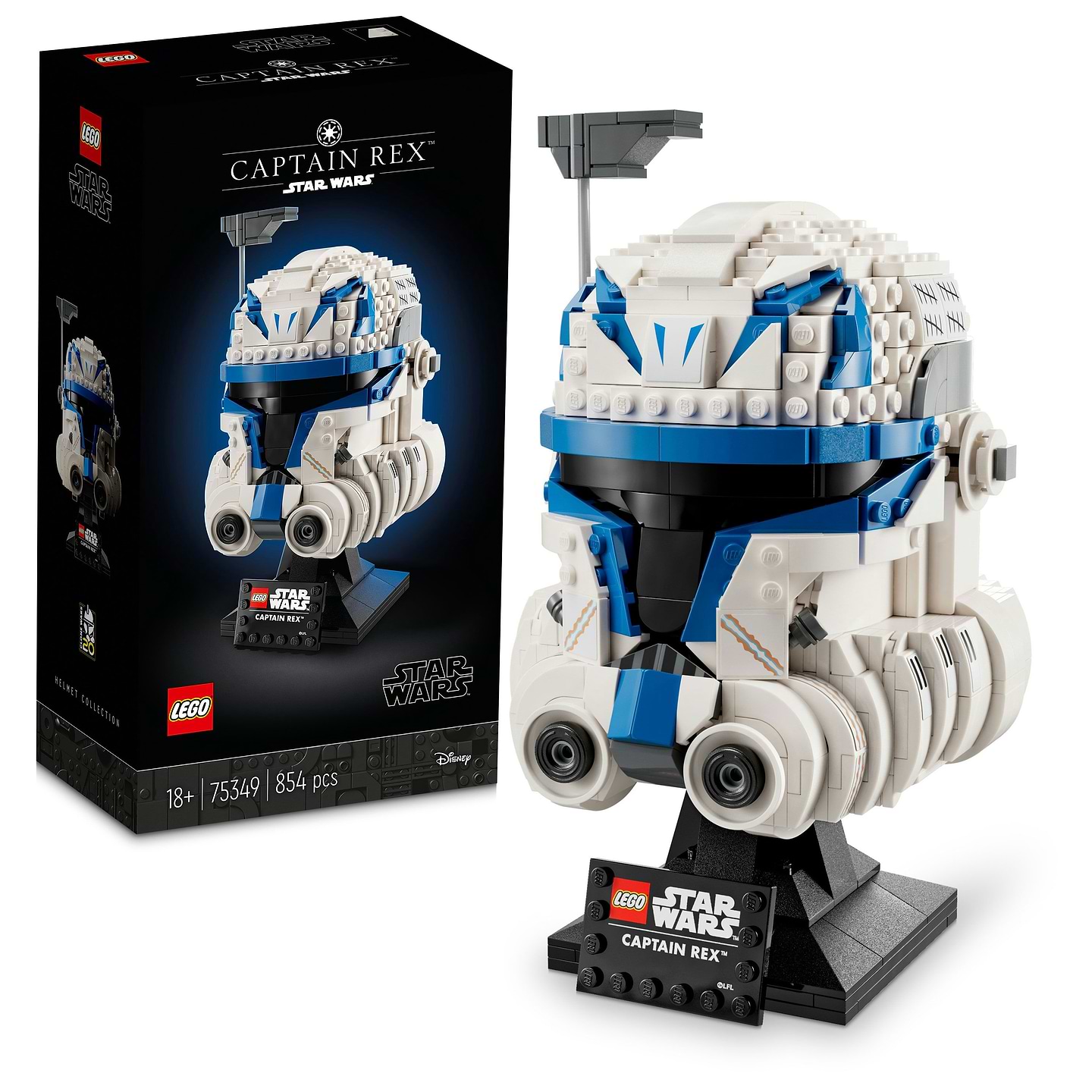 Конструктор LEGO Star Wars TM Шлем капитана Рекса (75349) - Фото 1