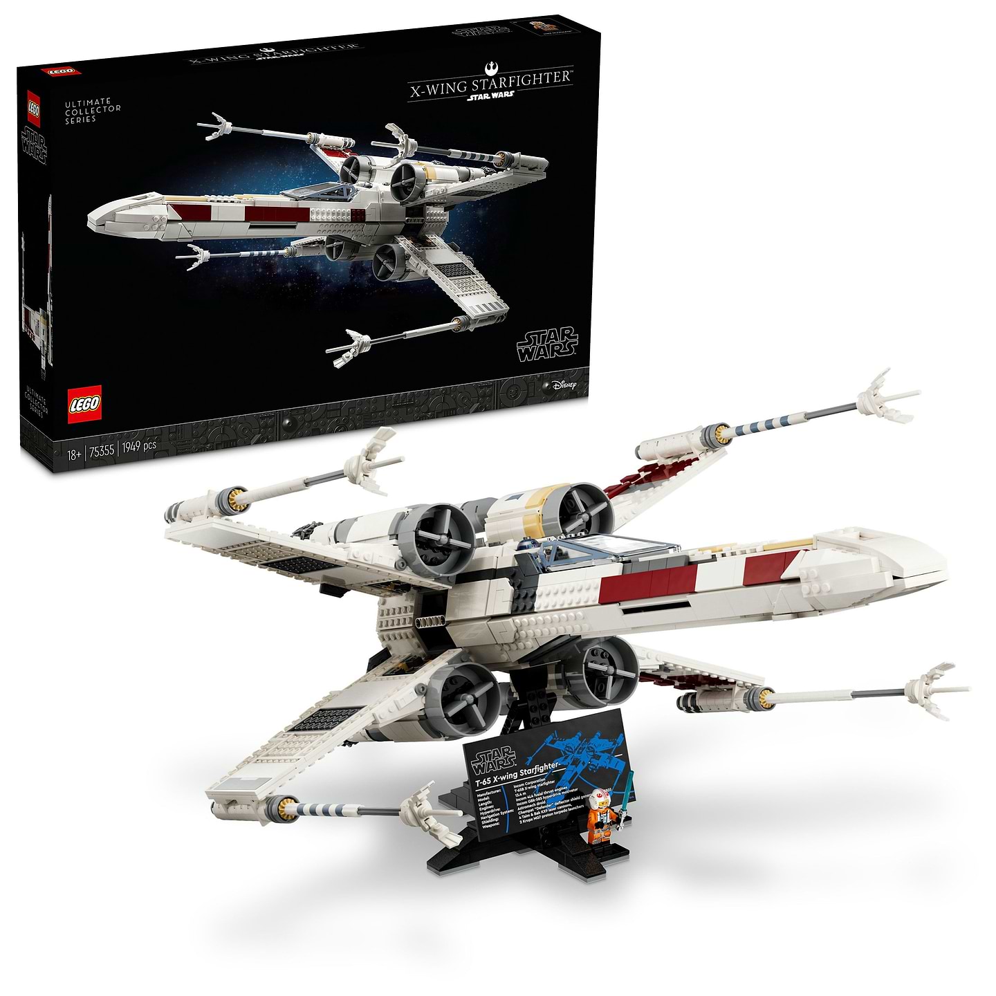 Купити Конструктор LEGO Винищувач X-Wing (75355) - Фото 1 Конструктор LEGO Винищувач X-Wing (75355) - Фото 1