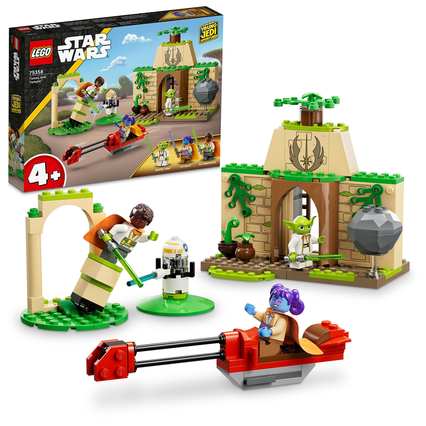 Конструктор LEGO Star Wars™ Храм джедаїв Tenoo (75358) - Фото 1